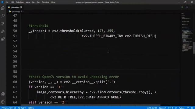 Hand gesture recognition using opencv смотреть онлайн