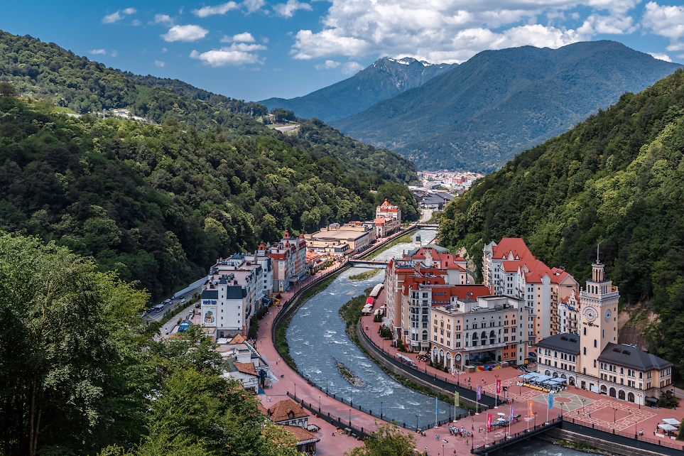 Сочи. Горнолыжный курорт Роза Хутор. В это место нельзя не влюбиться! Что посмотреть? Где побывать? смотреть онлайн