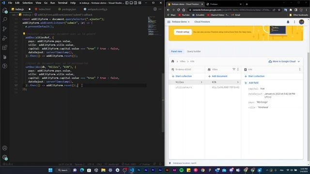 Les bases de Firebase #3 Firestore CRUD | Tuto FR смотреть онлайн