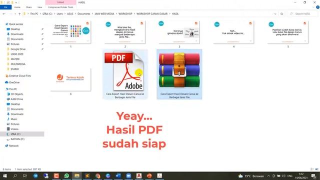 Cara Export Hasil Desain Canva ke Berbagai File смотреть онлайн