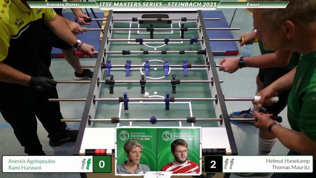 ITSF Steinbach 2021 - FINALE - Senioren-Doppel - Agelopoulos, Hazwani vs. Hanekamp, Mauritz смотреть онлайн