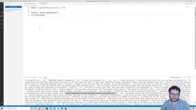 The readLines() method смотреть онлайн