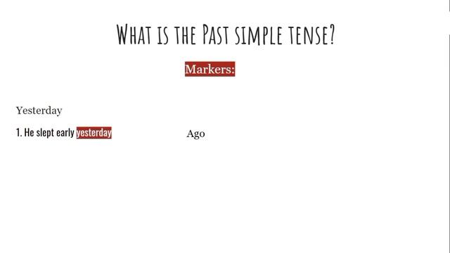 Past Simple and Past Perfect (PART 1): What is the Past Simple? смотреть онлайн