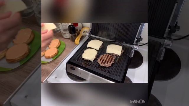 Приготовили мощные и сочные бургеры ? с помощью чудо-гриля? Обзор техники Kitfort KT-1602 смотреть онлайн