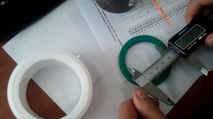 Монтаж полиуретановых манжет. Пример.