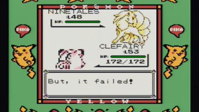 Pokemon Yellow: Solo Clefairy; Metronome Only (Part 14) смотреть онлайн