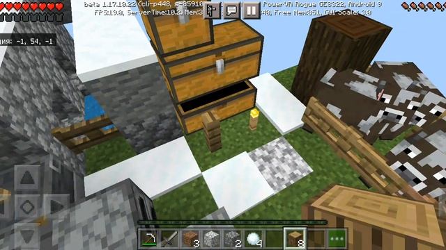 летсплей 1 блок скайблок #4 в minecraft PE смотреть онлайн