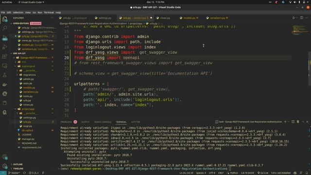 Solved Swagger problem || Add Swagger API Using DRF_YASG | Open API | REST Framework || Python смотреть онлайн