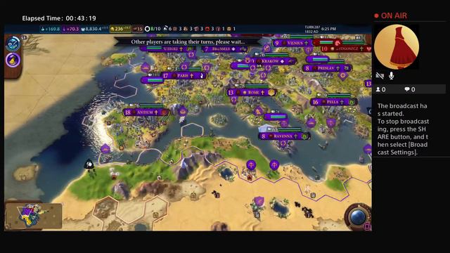 Civ 6 roman growth continued смотреть онлайн