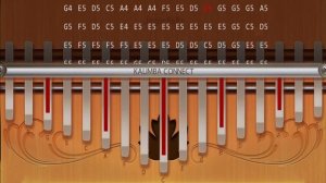 Ноты в Цифрах. Как играть на калимбе. Калимба обучение. ( До мажор). #Jingle Bells ноты.