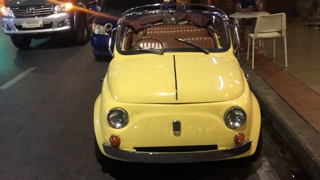 Fiat 500 modified cabrio vintage смотреть онлайн
