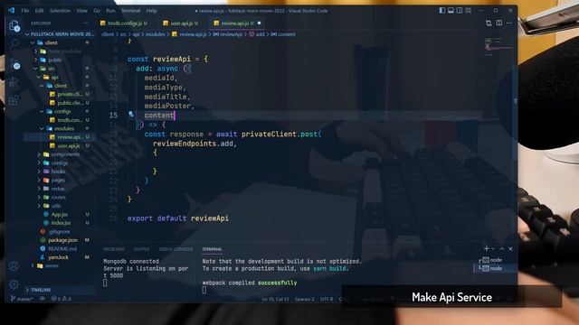 Part 1 | Full Stack Responsive React Movies App With API | MERN Project | React Tutorial смотреть онлайн