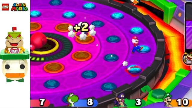 Mario Party Star Rush - LEGO Mario and Luigi search for the stars смотреть онлайн