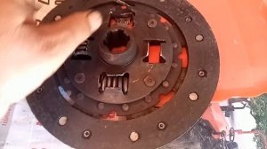 Минитрактор Уралец Синтай СЦЕПЛЕНИЕ