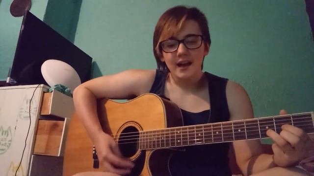 "Green" Cavetown acoustic guitar cover смотреть онлайн