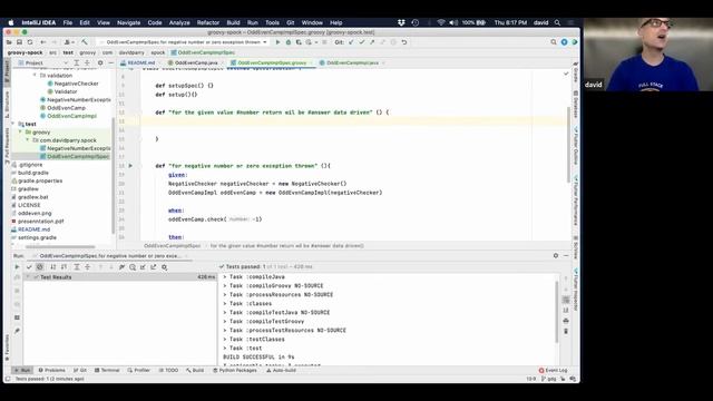 Getting Groovy with Spock - David Parry смотреть онлайн