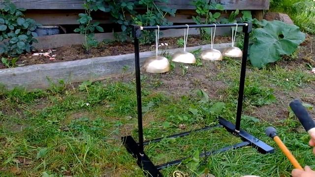 Поющие чаши СТУПЕНИ. Тибетские храмовые чаши. ОБУЧЕНИЕ. Редкие музыкальные инструменты. Singing Bow смотреть онлайн