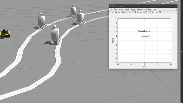 Multiple target tracking using K-means and Kalman filter with Gazebo ros смотреть онлайн