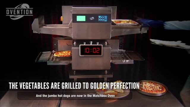 OVENTION MATCHBOX PERFORMANCE COMPARED TO A LARGE COUNTERTOP CONVEYOR OVEN смотреть онлайн