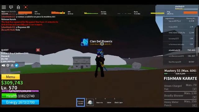 comprando el Fishman karate en blox fruits XD смотреть онлайн