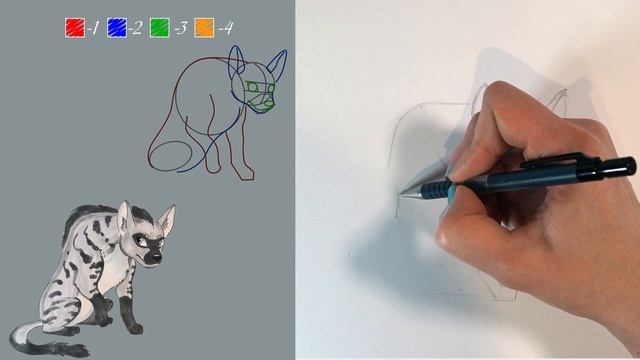 WildCraft рисуем ГИЕНУ в новом скине смотреть онлайн