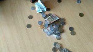 Вскрываем копилку! Сколько в ней денег!
