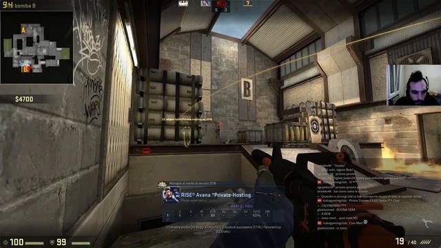 Primo torneo CS:GO Italia Gaming Club 28/11/2016 RISE TEAM vs Sealx 16-0 смотреть онлайн