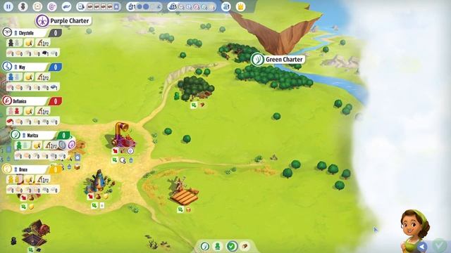 Charterstone Digital Edition Gameplay (PC) [FR/EN] смотреть онлайн