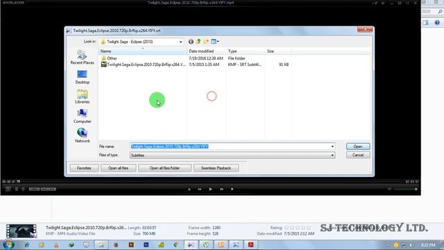 How to manually add subtitle to KM player смотреть онлайн