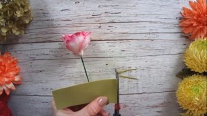 Эустома из фоамирана/DIY/Anna Shusta.