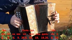 «Напилася я пьяна». Разбор на гармони.
