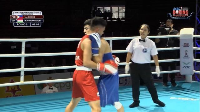 PHIL- ACAYLAR JERICHO vs TJK- RAKHIMOV KHUSRAVKHON | ASBC Asian U 22| Bangkok 2023 смотреть онлайн
