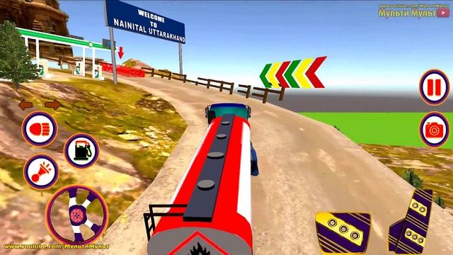 Offroad Cargo Truck Driving - Pak Truck Driving Simulator - Best Android GamePlay смотреть онлайн