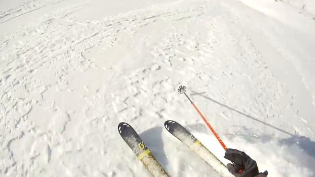 Lefka Ori, Crete, Greece north slope ski descent смотреть онлайн