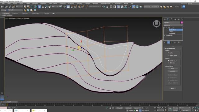 Рельеф и сглаживание в 3DsMax смотреть онлайн