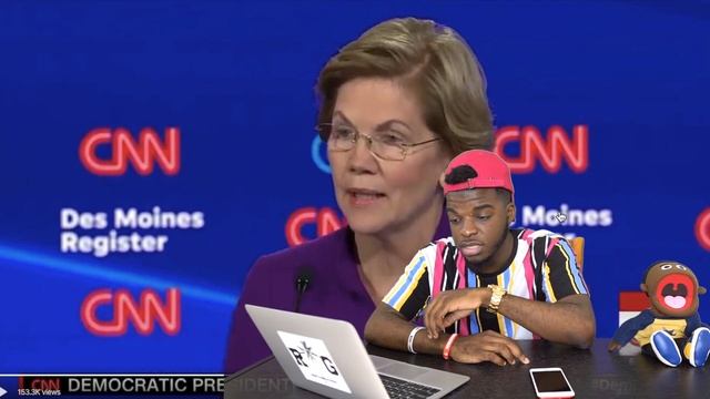 ELIZABETH WARREN IS A LIAR!!?? DEMOCRATIC DEBATE REACTION смотреть онлайн