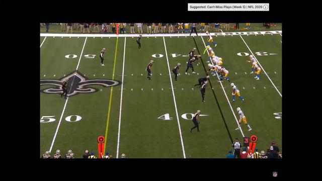 Justin Herbert Throwing A 64 Yard Bomb To Mike Williams смотреть онлайн