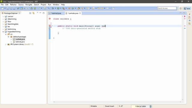 Application Data Mining with Eclipse(Java) смотреть онлайн