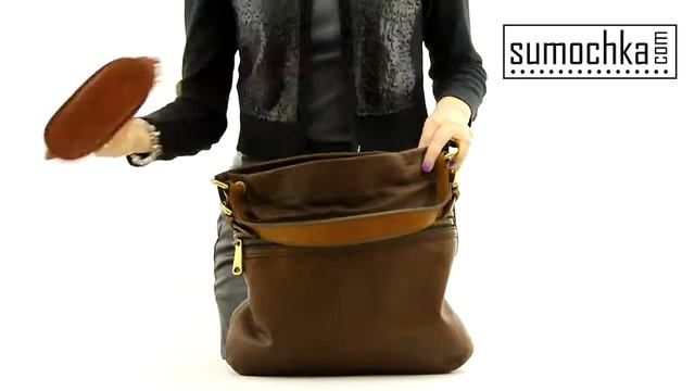 Cумка через плечо Fossil EXPLORER ZB5503 206 brown смотреть онлайн