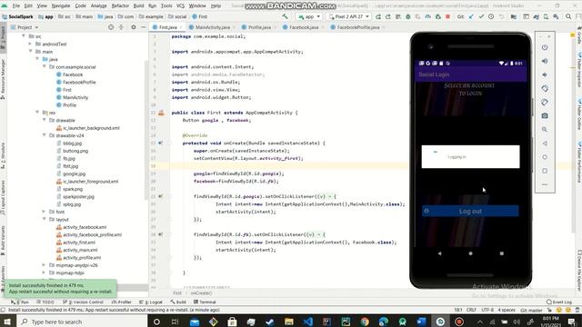 Social Media Integration | The Spark Foundation | Mobile Application Development смотреть онлайн