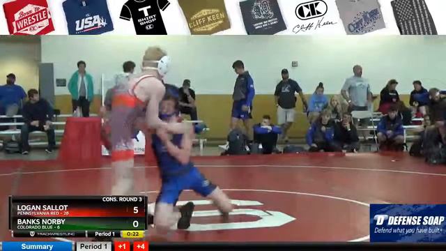 Mat 11 97 Logan Sallot Pennsylvania Red Vs Banks Norby Colorado Blue смотреть онлайн
