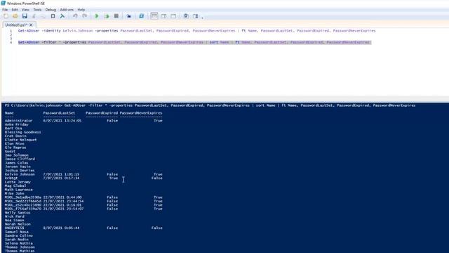 How to Use POWERSHELL to Find out if a User Password Expired | Check If Password Expires in AD смотреть онлайн