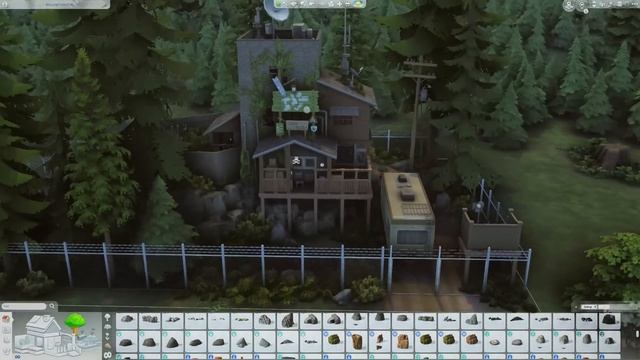 Post Apocalyptic Base ?| The Sims 4 | Speed Build with Ambience Sounds смотреть онлайн
