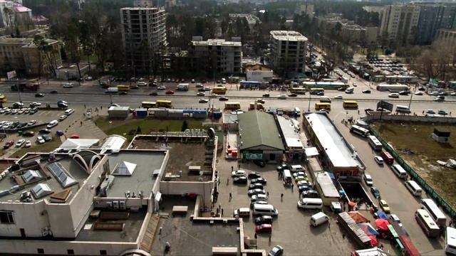 Украина, Киев, метро Житомирская ( Timelapse 2014 ) смотреть онлайн