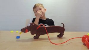 Какающая собачка! Собираем какули