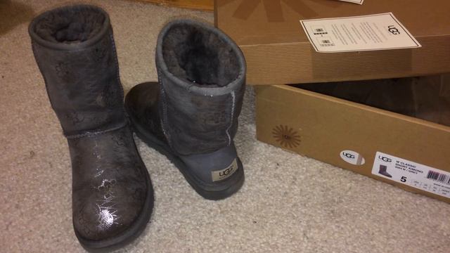 UGG Australia Classic Short Kimono Boots после 4-х лет носки смотреть онлайн