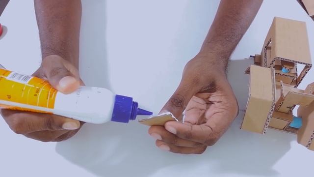 How To Make A Tractor- DIY Cardboard Craft