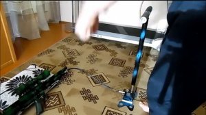Как качать насосом "Хатсан" пневматическую винтовку