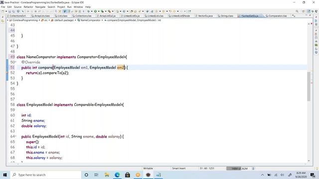 #VcodeAcademy | Comparator in java|Customized sorting in java смотреть онлайн