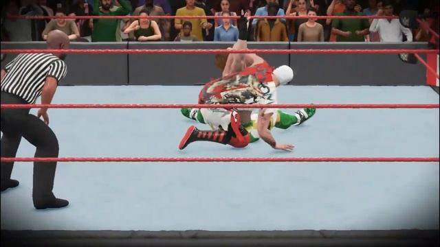 WWE RAW. 14 Elimination. 1 Lap. 13 Fight. Karies vs. Henker смотреть онлайн